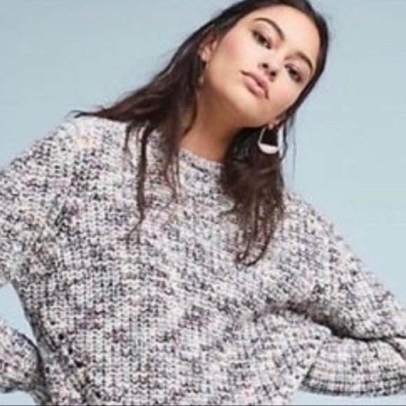 New❤️ Anthro Faceted Crescent Earrings - Picture 3 of 8